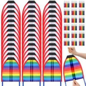 50 Pcs DIY Finger Launcher Kites for Making Kit