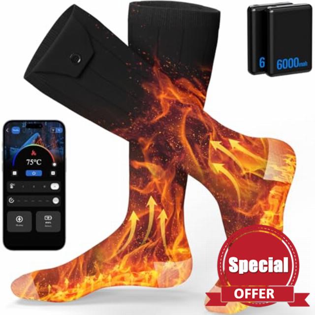 Heated Socks for Men Women