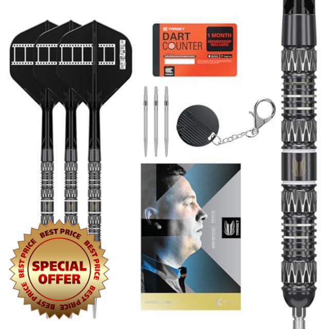 Target Darts Chris Dobey Steel Tip 95K Dart Set