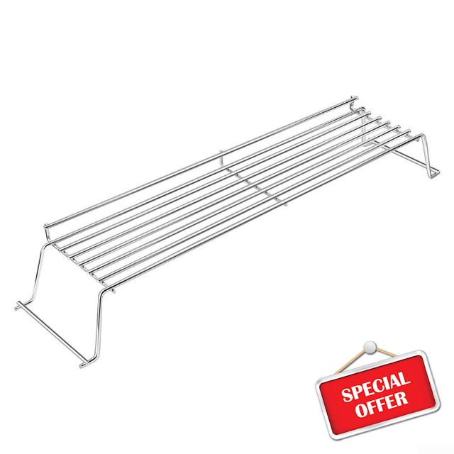 Stainless Steel Warming Rack for Weber Q300 Q320 Q3000 Q3200