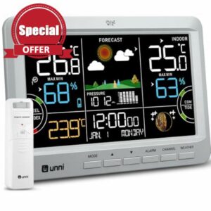 Weather Station Indoor Outdoor Thermometer Wireless