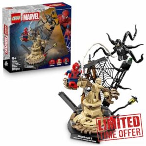 LEGO | Marvel Epic Battle: Spider-Man vs. Sandman - Superhero Toy w/ 3 Minifigures incl. Venom