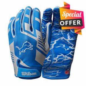 WILSON NFL Stretch Fit Football Gloves - Adult