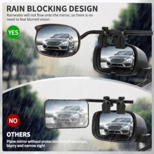 Side Mirror Extenders for Towing with RainProof