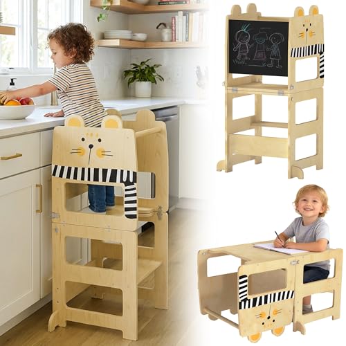 Learning Standing Tower with Chalkboard