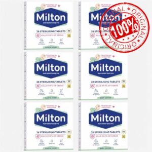 6 x 28 Milton Sterilising Tablets for Cleaning Baby Bottles