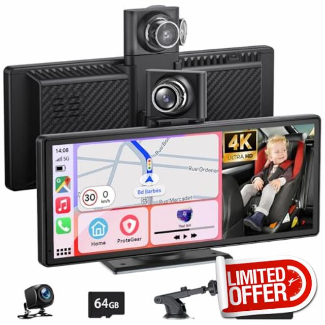 9.26 Inch Apple Car Play Screen Android Auto Screen