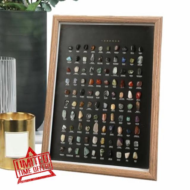 Colorful Rock Collection - 100 Piece Natural Ornaments