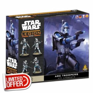 Asmodee | Star Wars Legion: ARC Troopers Unit Expansion | Miniature Board Game | Ages 14+ | 2 Players | 90+ Minutes Playing Time