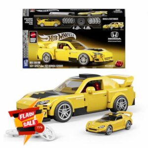 Mattel Brick Shop Hot Wheels Speed Series Building Set