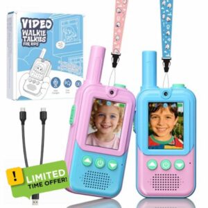 Video Walkie Talkies For Kids 2 Pack