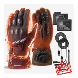 Heated Motorcycle Gloves for Men