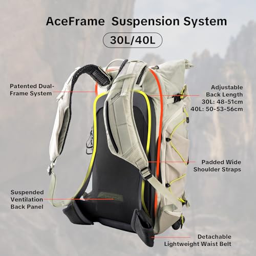 Expandable Camera Bag for Photographers Outdoor Travel with Rain Cover