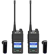 Retevis RB658 Walkie Talkie APP, Bluetooth Two Way Radio 1800mAh, AI Noise Cancelling,1.77inch Sc...