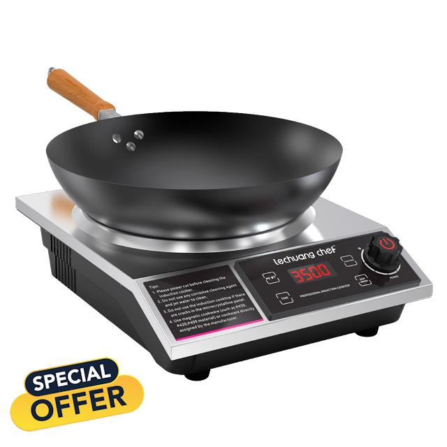 3500W Induction Cooker with Wok