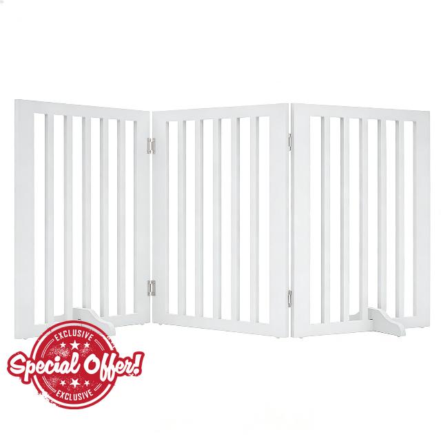 Wooden Stair Gate for Dogs