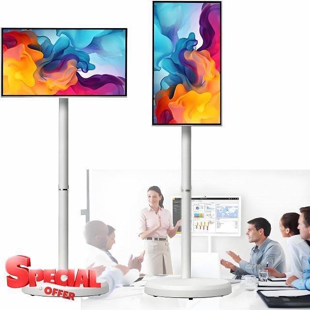 Portable Smart TV with Touchscreen Display