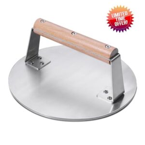 SKY FISH® Stainless Steel Smash Burger Press