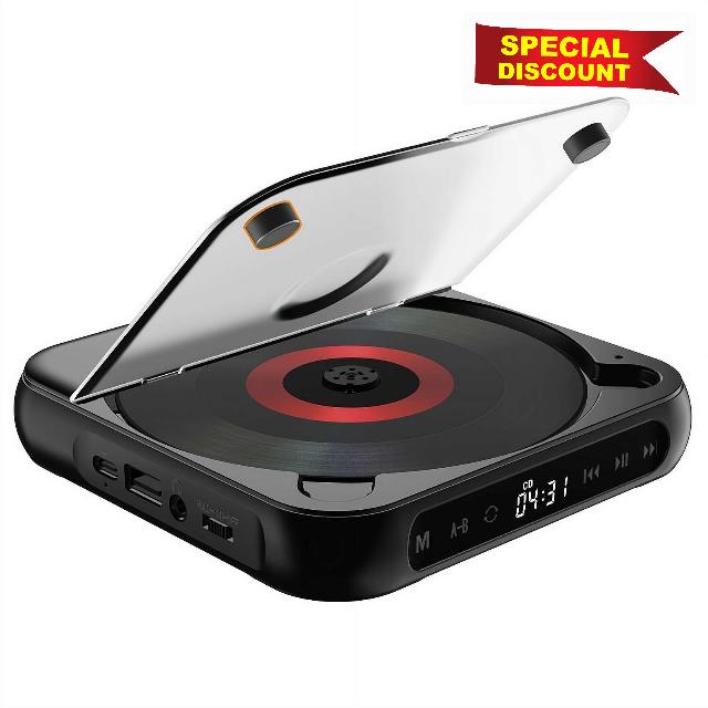 Portable CD Player with Bluetooth