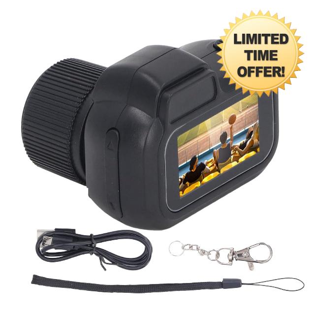 Mini Keychain Photo Camera - 1080P HD Compact Cam