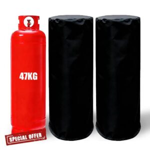 2 x 47KG Large Gas Bottle Cover