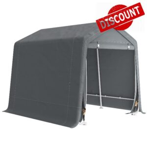 Outsunny 8 x 6.5 ft Outdoor Garden Storage Shed