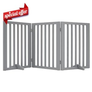 Wooden Stair Gate for Dogs