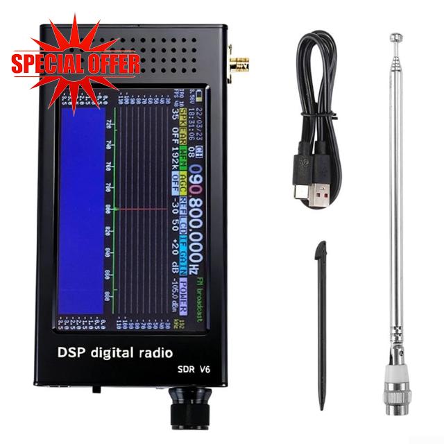 Software Defined Radio SDR-V6 with 1.10d Firmware