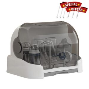 Bottle Box - Large Container with Storage Lid Dustproof Storage for Feeding Pump Pantry Kitchen Bathroom Bedroom