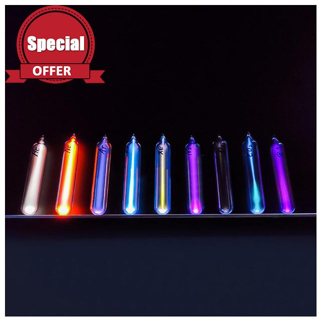 HMWOKPOT Noble Rare Luminous Gases Element Collection