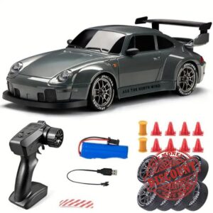 1:24 Scale 4WD High-Speed RC Drift Racing Car with LED Lights