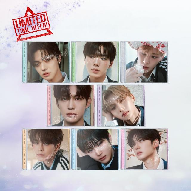 Alpha Drive One - 1st Mini Album Euphoria Jewel Case version CD (8 versions SET)