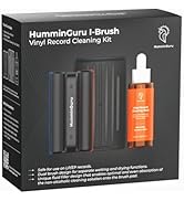 HumminGuru Orbit Static Remover for Vinyl Records, Vinyl Record Cleaner Machine Removes Static Ch...