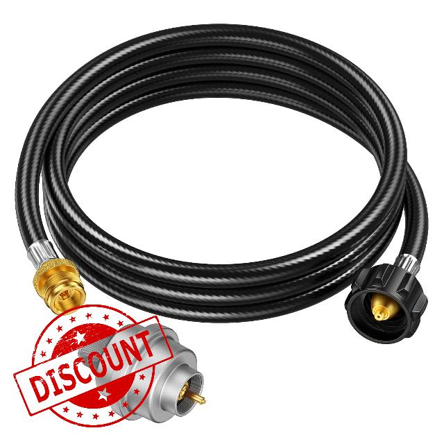 Upgraded F273699 Propane Fuel Filter with 6FT Hose for Buddy Heater
