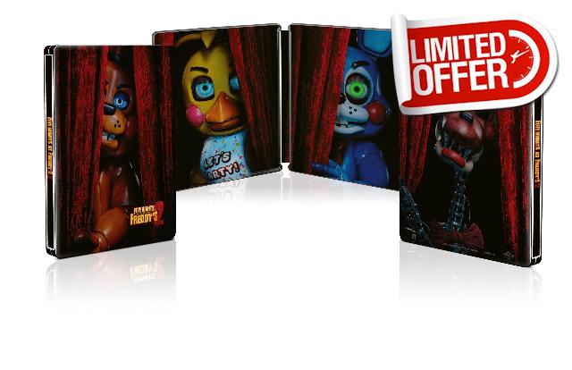 Five Nights at Freddy's 2 [4K Ultra HD & Blu-Ray] Limited Edition Steelbook