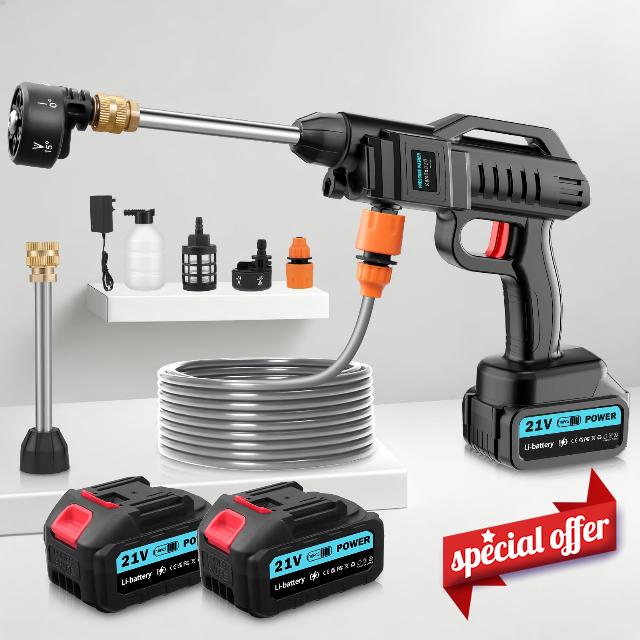 Viugreum Electric Pressure Washer with 6-in-1 Nozzle