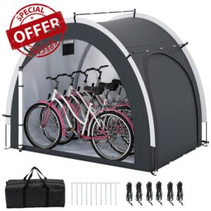 COSTWAY Bike Storage Shed Tent