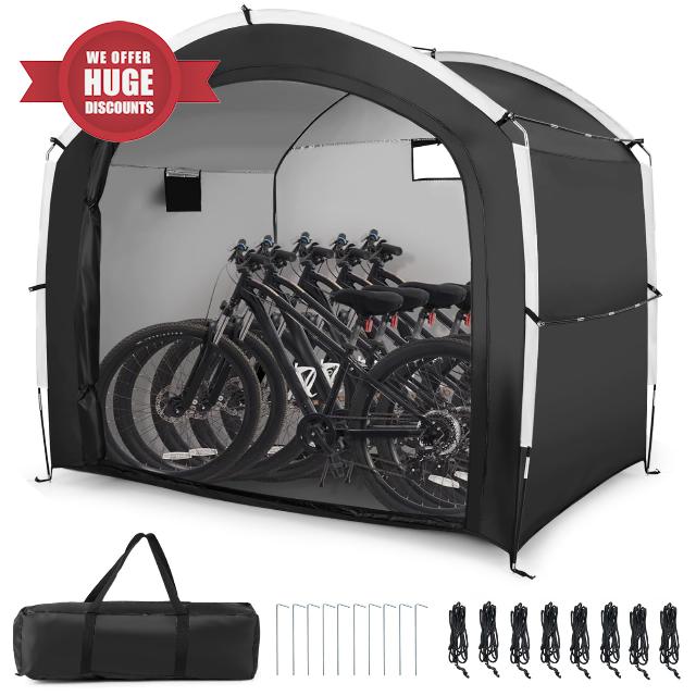 COSTWAY Bike Storage Shed Tent