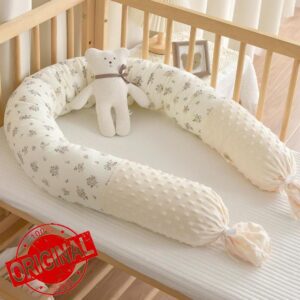 PTKG Cot Side Protectors Bed Rail for Cot Bed Cot Sides for Bed Baby Cot Safety Guard Square Cot Bed Guard Guard Bed Side Rails Baby Cot Cover Bed Guard Cot Bed