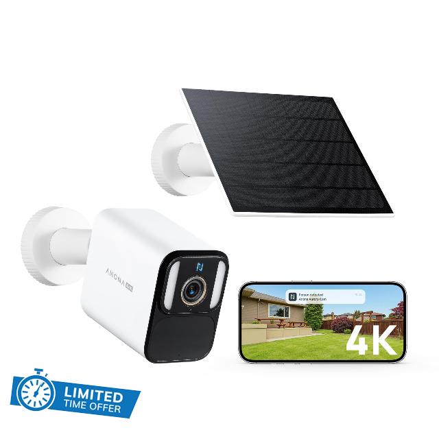 Anona Aurora 4K Solar Security Cameras Wireless Outdoor