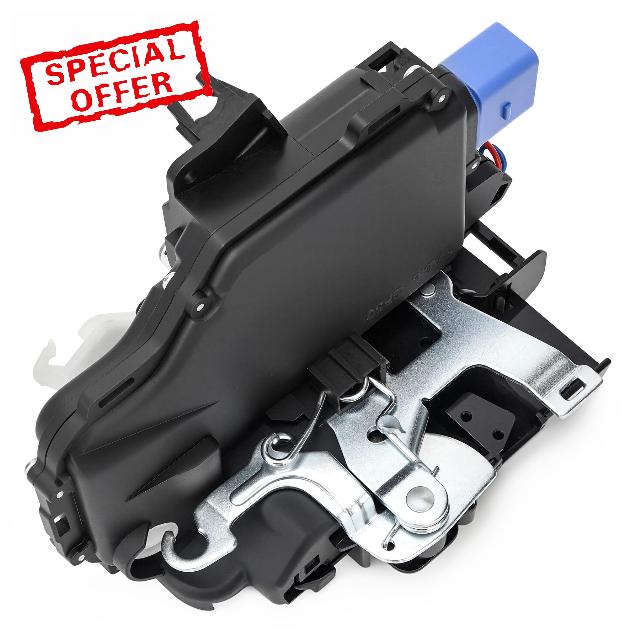 Fit4drive 3B1837016AM Door Lock Actuator Front Right Door Lock Actuator for Seat Cordoba Ibiza Skoda Fabia Roomster Superb Volkswagen Transporter Passat 3B1837016BC 3B1837016AQ