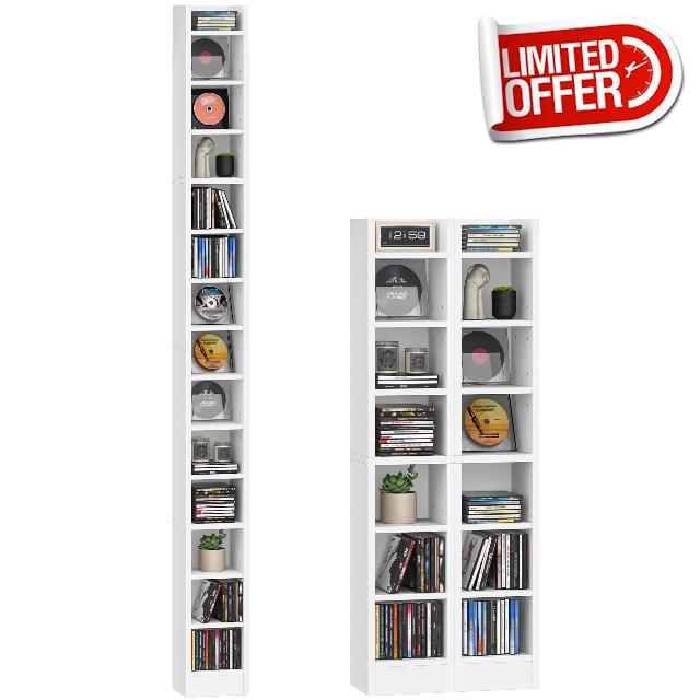 Hzuaneri CD/DVD Rack