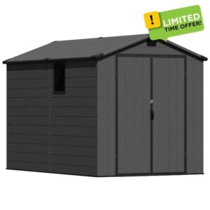 6x10ft Outdoor Storage Shed