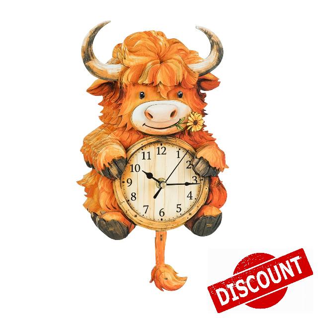 WOODBESTS 3D Puzzles for Adults - Highland Cow