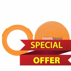 ChefsTemp Waterproof Silicone Protective Cover & Decorative Case Combo for ProTemp S1