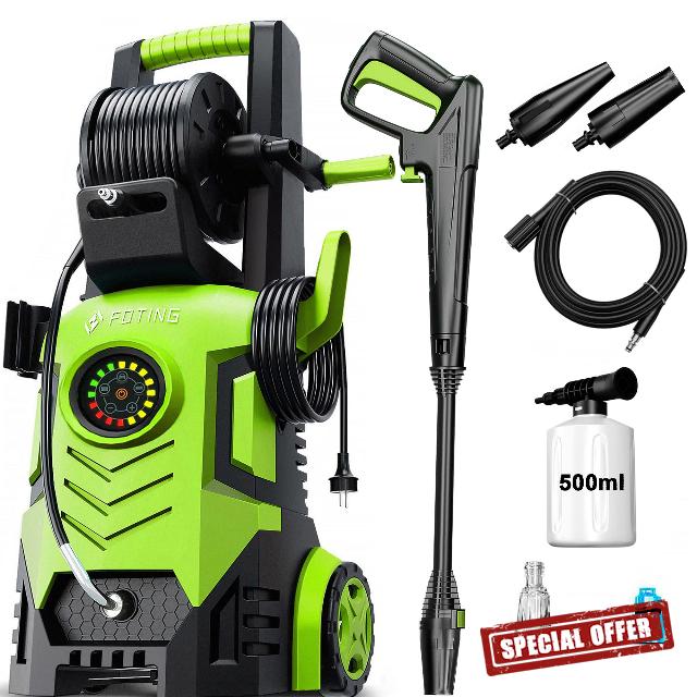 High Pressure Washers w/Touch Screen 8 Level 100-200bar