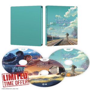 The Place Promised in Our Early Days Steelbook [Blu-ray + DVD + CD]