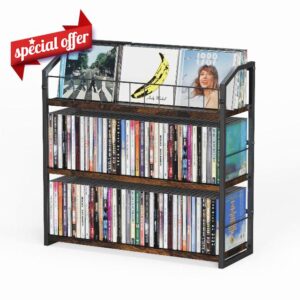 TJ.MOREE 3-Tier CD Holder