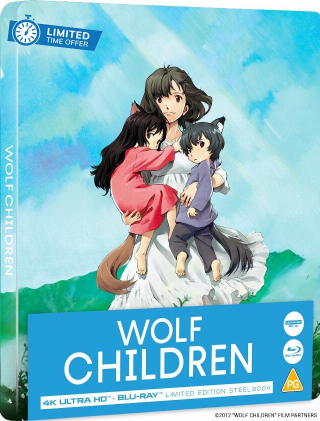 Wolf Children Steelbook [4K UHD + Blu-ray]