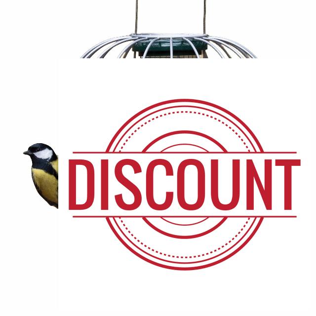 Birdfeeder Guardian Jacobi Jayne - Squirrel-Proof Bird Feeders UK – Hanging Bird Feeder Protection for Bird Feeders for Small Birds Only - Small